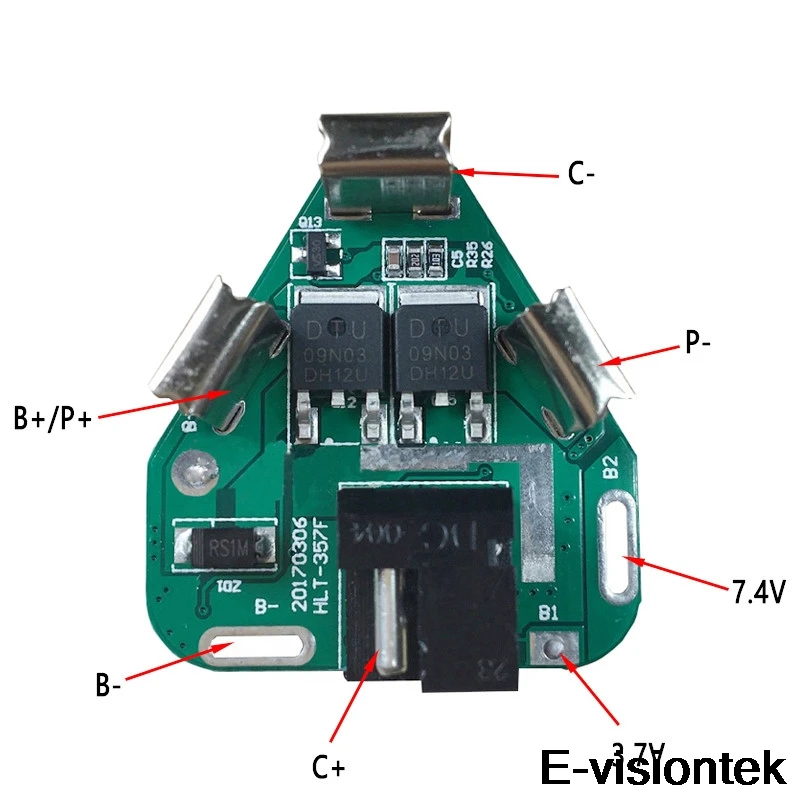 Плата защиты аккумулятора 3S BMS 12 В 10 А электронные инструменты PCM DC 18650 Lipo Li Ion