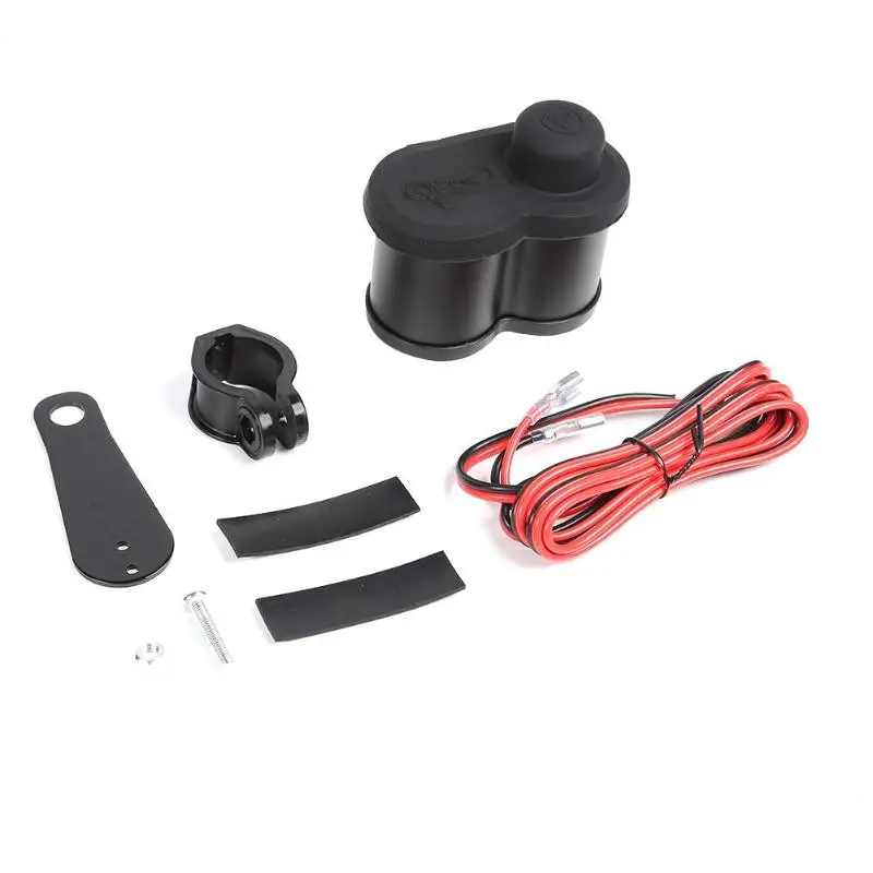 12 V-24 V адаптер зарядного устройства с двойным USB светодиодный вольтметр прикуриватель для мотоциклов Pop up в 5S электронных сигарет