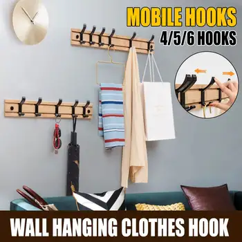 

Nordic Bamboo Coat Rack Key Holder Clothes Hangers Simple Ho Wall Shelf Home Decorative Bedroom Furniture