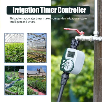 

Irrigation Water Timer Controller Garden Electronic Programmable Automatic Watering Timer Waterproof Water Faucet To Hose Timer