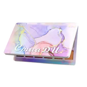 

Cmaadu makeup eyeshadow palette makeup brushes 18 color pigmented shimmer eyeshadow palette make up palette cosmetics