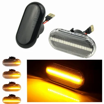 

2PCS Dynamic Flowing LED Side Marker Signal Light Fit for Mercedes Smart Fortwo W453 2014 2015 2016 2017 2018 2019