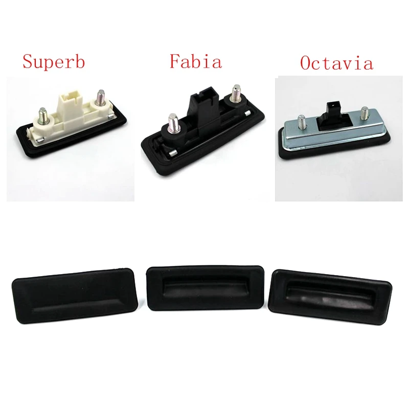 Rear Trunk Lock Release Handle Switch For Fabia 5J0827566E Octavia 1ZD827574 Superb 3T0827566