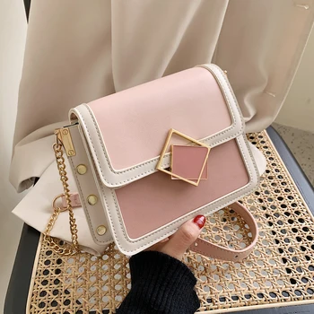 

Summer Popular Mini Bag Western Style Women's Bag 2020 New Style Fashion Chain Square Sling Bag Net Red Shoulder/Crossbody Bag