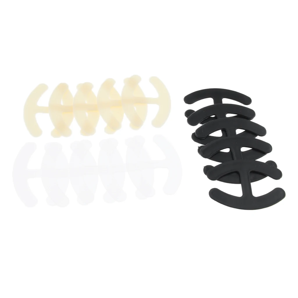 15pcs 3 Color Racer Back Bra Clips Cleavage Enhancer Buckle Bra Strap Holder