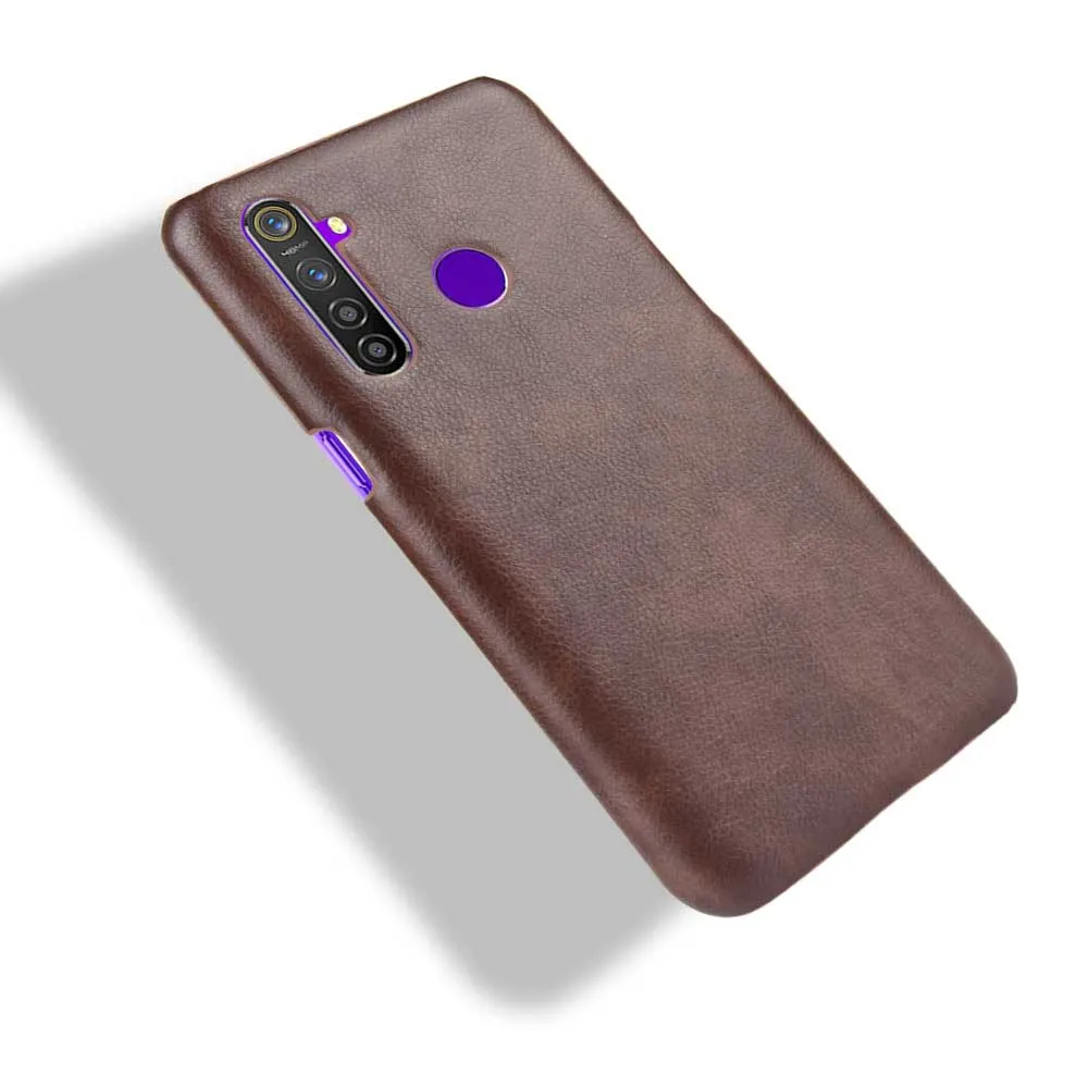 LZ brown SUBIN чехол для OPPO Realme 5 5pro Q XT/reno 2 2Z/A5 A9() a11 A11X искусственная кожа задняя крышка Защитная PhoneCase - Цвет: LZ brown