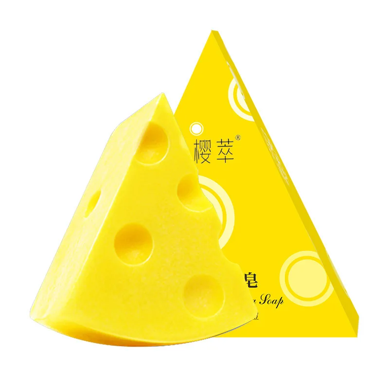 YINGCUI Мыло для лица ручной работы мыло ванны молоко мед и сыр свежее антиклещевое