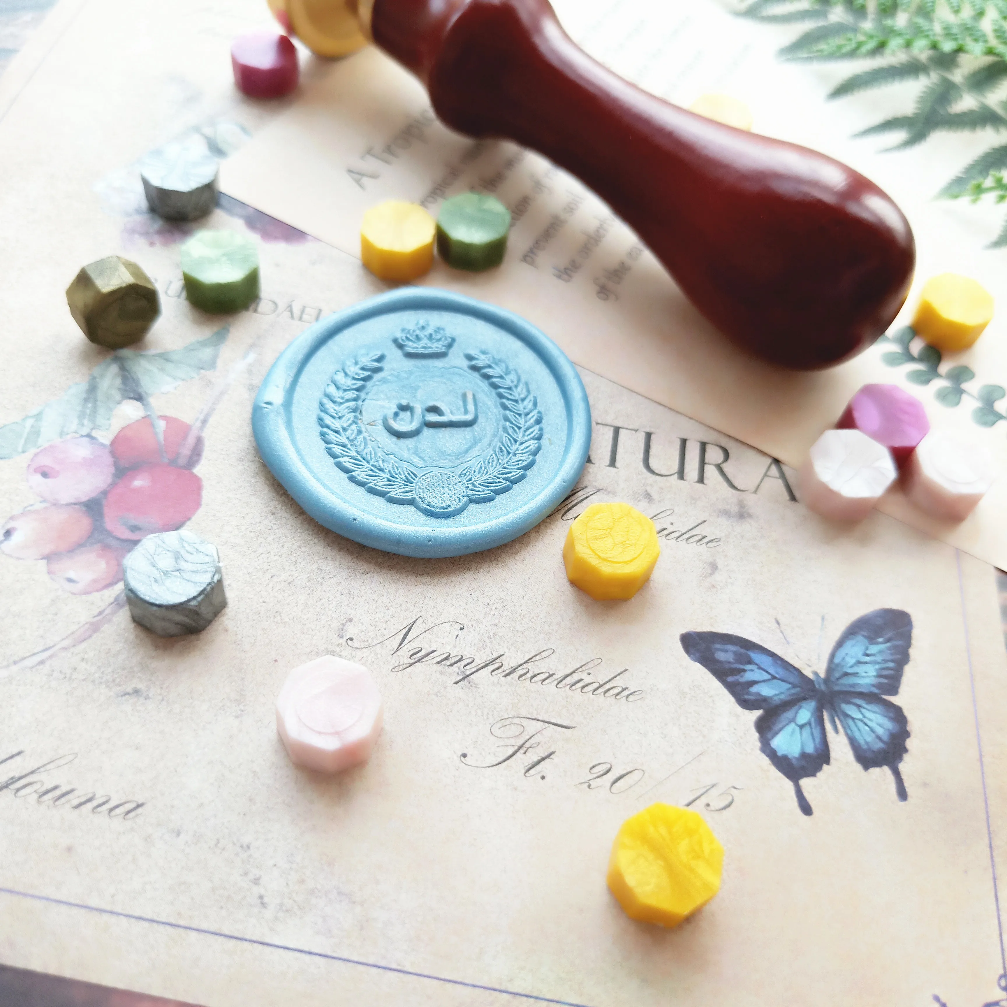 Персонализированные изображения с логотипом на заказ специальная печать воск