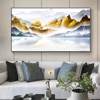 

Modern Classic Landscape Art Canvas Paintings Wall Art Pictures for Living Room Decor (No Frame)