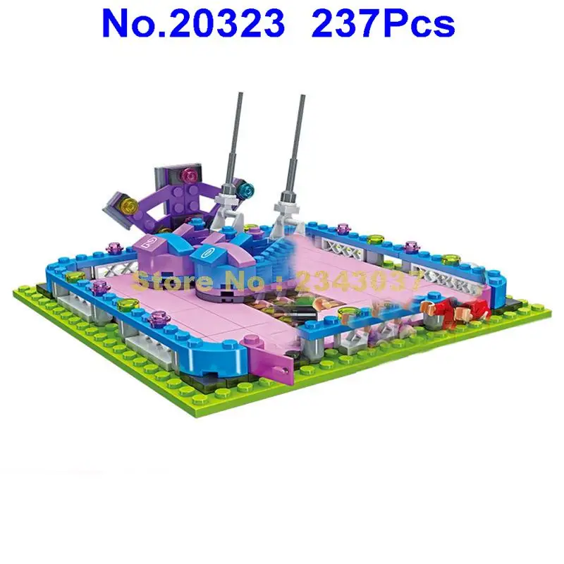 20323 237pcs Urban Amusement Park Playground Game Bumper Car Building Block 3 Toy | Игрушки и хобби