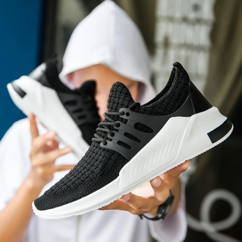 

Size 39-46 New Fashion Men Lace Up Sport Shoes Tops Men Sneakers Zapatos De Hombre