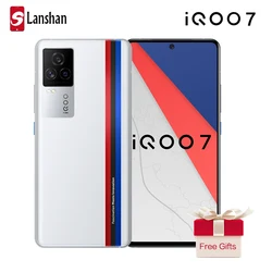 Оригинальный смартфон iQOO 7 5G, Snapdragon 888, 120 Вт, зарядка для приборной панели, 6,62 дюйма, AMOLED, 120 Гц, частота обновления, Android 11 Телефон NFC