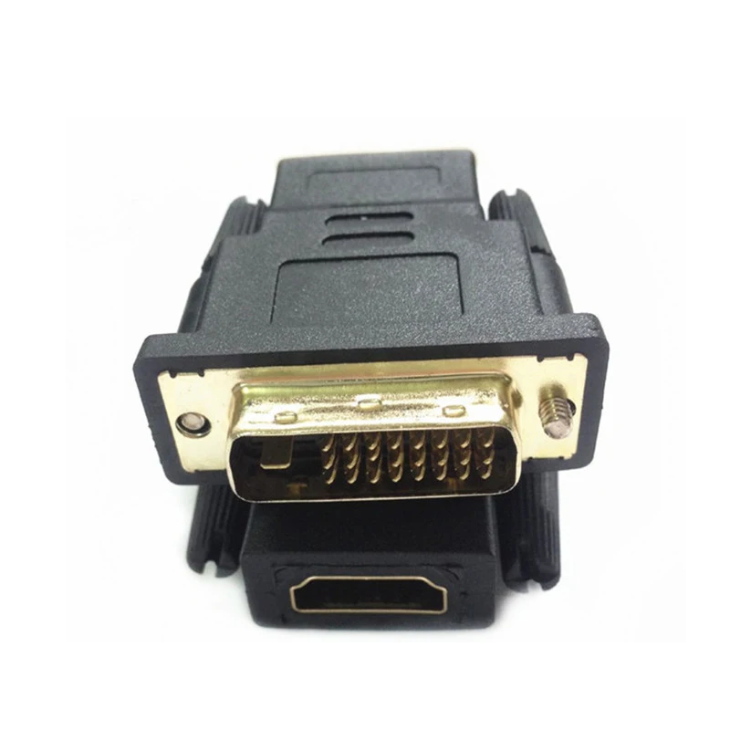 HDMI Женский к DVI D 24 + 1 Pin Мужской адаптер конвертер HDMI DVI кабель переключатель для ПК для HD TV PS3 проектор LCD TV Box TV HDMI Женский к DVI D 24 + 1 Pin Мужской адаптер конвертер HDMI DVI кабель переключатель для ПК для HD TV PS3 проектор LCD TV Box TV