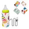 USB Milk Water Bottle Warmer Travel Stroller Insulated Baby Nursing Bottle Heater Newborn Infant Portable Bottle Feeding Warmers ► Photo 1/5