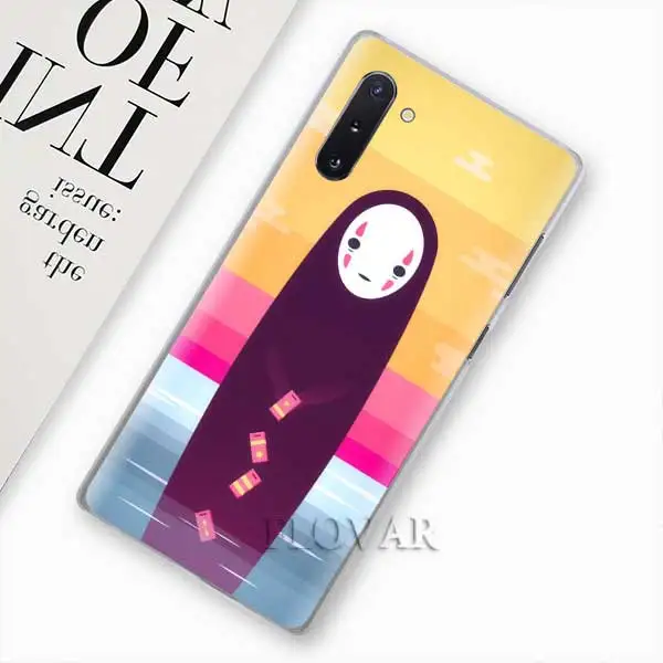 009 Totoro Chihiro Ghibli Аниме Миядзаки чехлы для телефонов samsung Galaxy Note 10 S10 Plus 5G S10e A30 A40 A50 A60 A70 M40 жесткий чехол - Цвет: 009