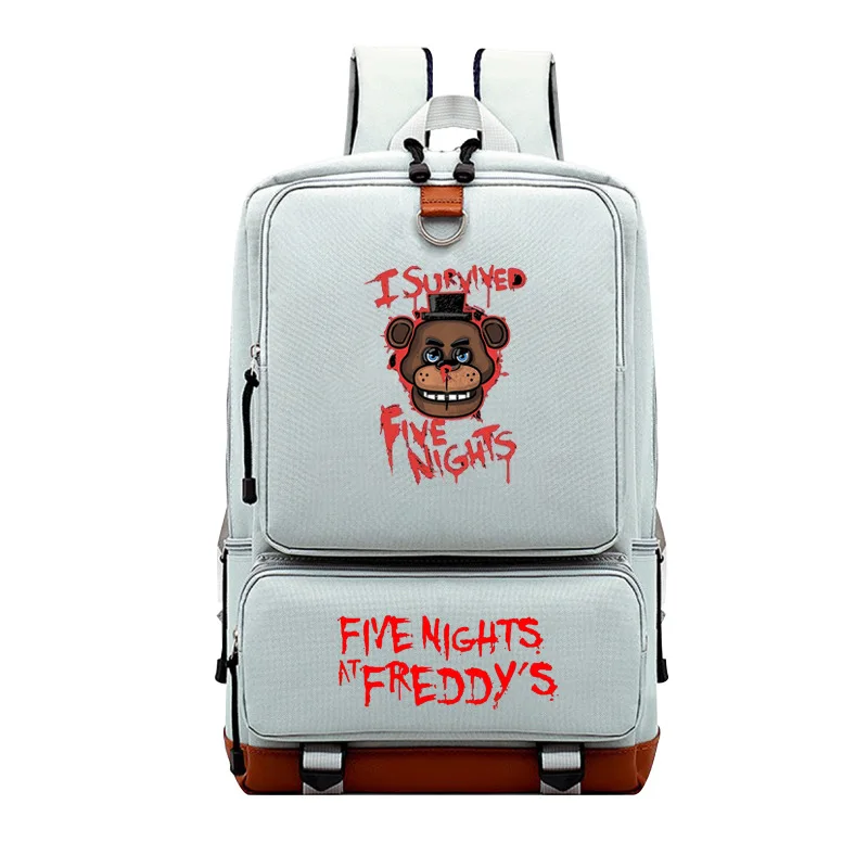 Игра Five Nights At Freddy's лисица Фредди FNAF Рюкзак Студенческая сумка для книг рюкзак школьный для ноутбука сумка на плечо мужской рюкзак для деловых поездок - Цвет: 2 HL
