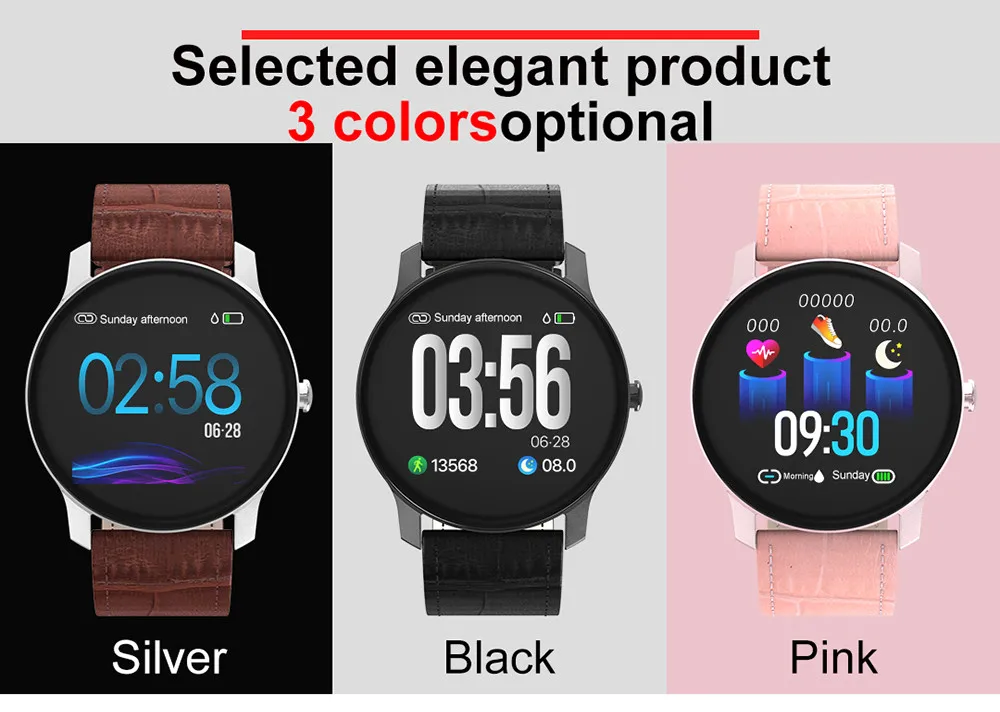 New Smart Watch Blood Pressure Heart Rate Monitoring Camera Control Multi-Function Sports Fitness Smart Watch Sedentary Reminder