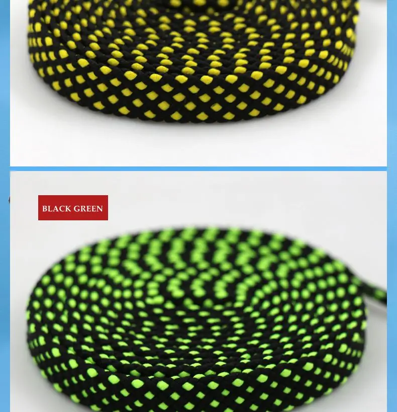 1 Paar Flache Zweifarbige Schnürsenkel für Sneakers Polyester Karierte Doppelschichtige Hohlschnürsenkel für Schuhe Sport Tennis Schnürsenkel – Detail 15