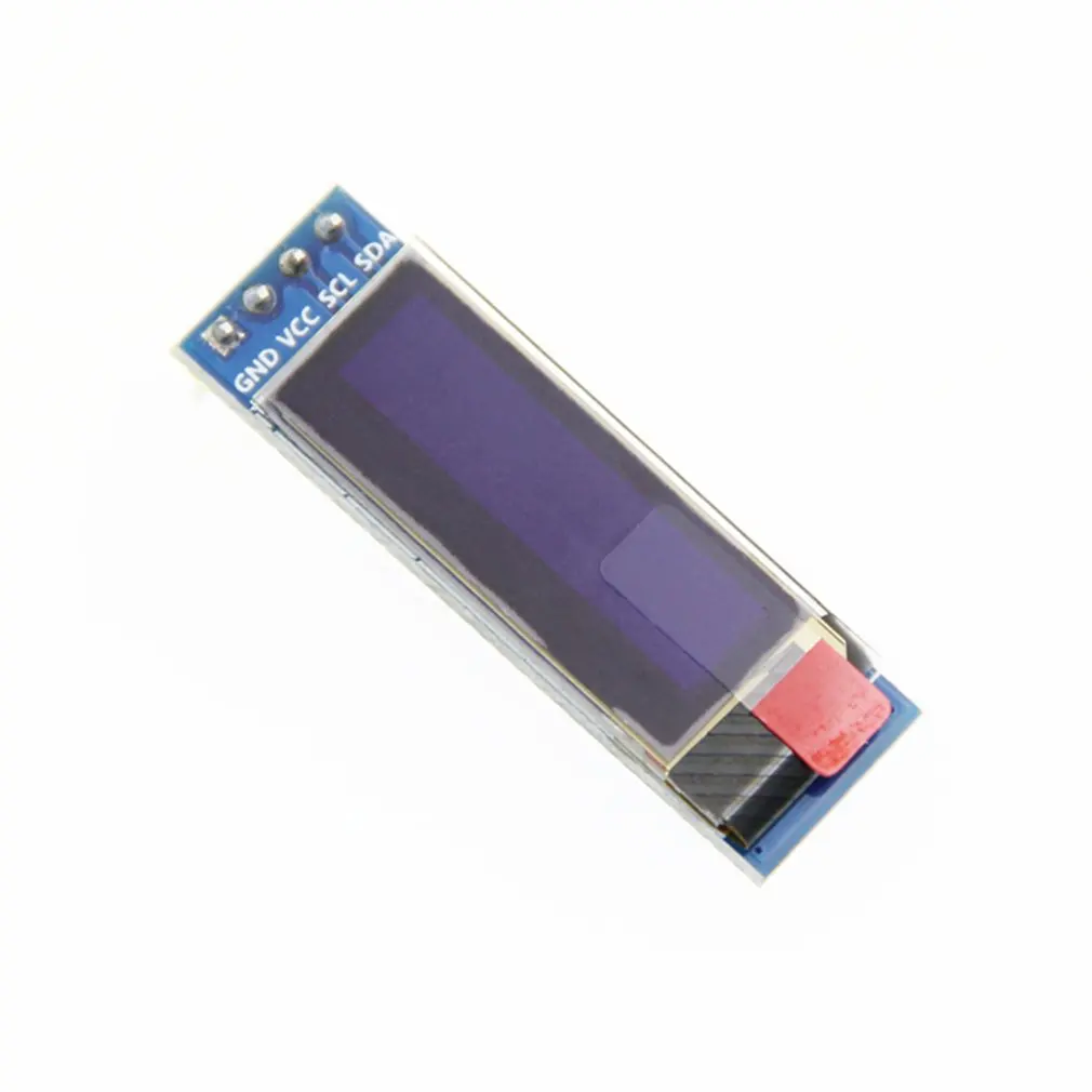 0 91 дюймовый OLED ЖК-дисплей Разрешение 128*32 дюймов цветной модуль большой угол