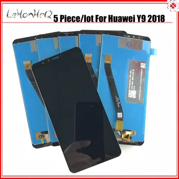 

5 Piece/lot original screen For Huawei Y9 2018 LCD Display Touch Screen Digitizer Assembly For Huawei Y9 2018 Display FLA-LX1