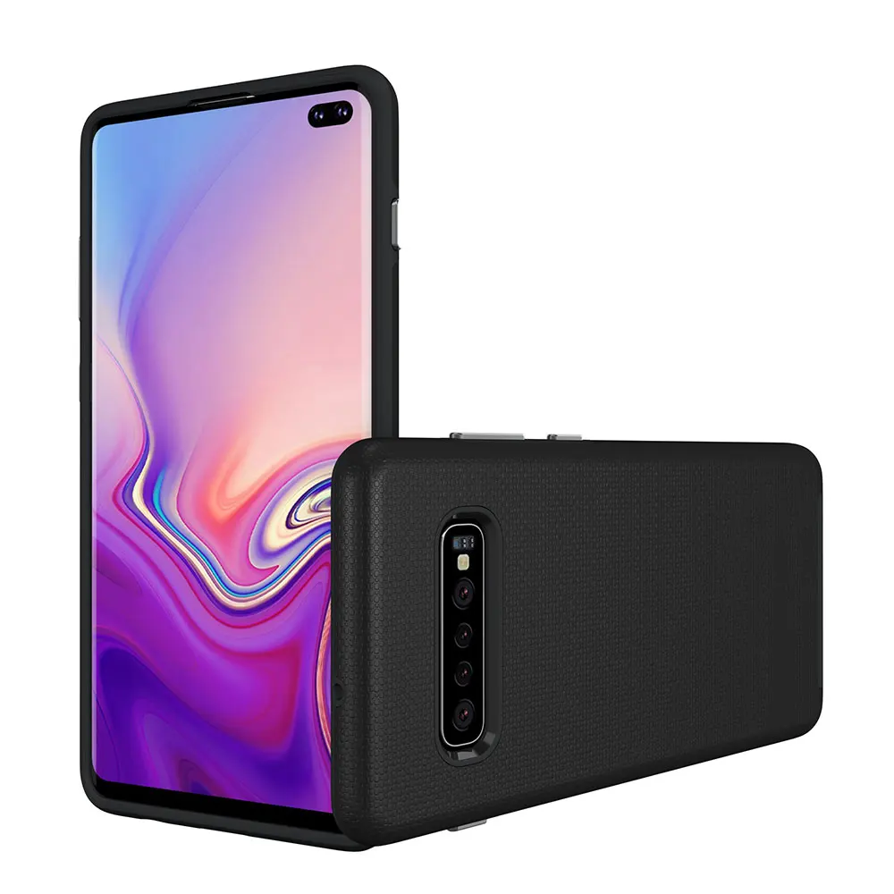 Чехол для samsung Galaxy S10 Plus 5g Note 10 9 8 S9 S8 S10e Armor TPU+ PC двухслойный противоударный прочный нескользящий чехол для телефона