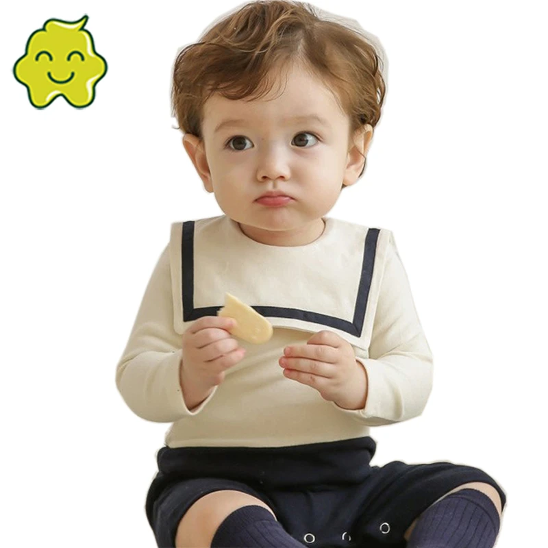 Комбинезон для новорожденных мальчиков и девочек комбинезон из хлопка с длинным