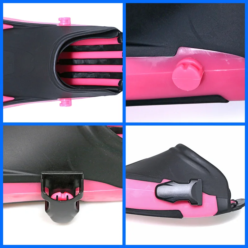 Diving Fin Straps 2PCS Scuba Diving Stainless Steel Spring Heel Straps