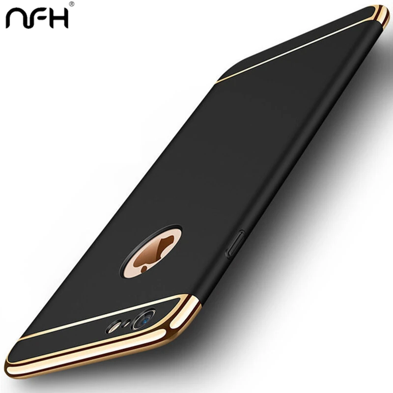 Матовый чехол с покрытием 360 градусов для телефона Apple iPhone 5 5S SE 6S 7 8 Plus тонкий Чехол