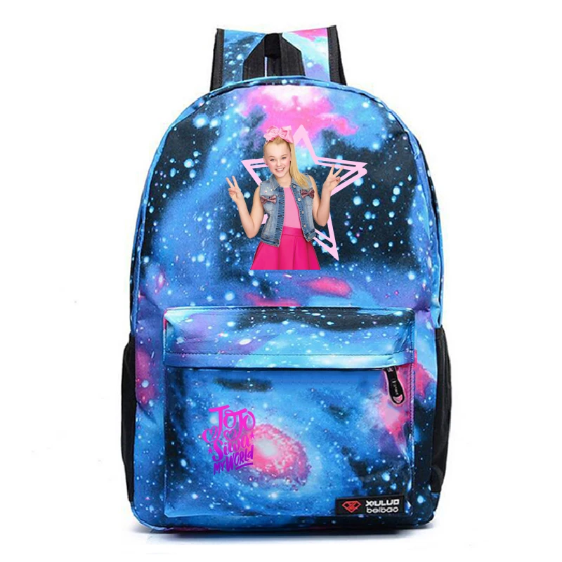 Модный школьный рюкзак для подростков Jojo Siwa Girl Mochila Feminina женские рюкзаки нейлоновые повседневные сумки для ноутбука женские - Цвет: 9