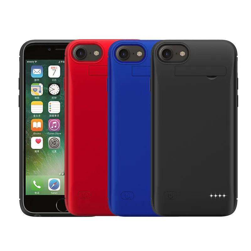 4200 мА/ч, Батарея Зарядное устройство чехол для iPhone 7 8 6 6s i6 внешний Мощность банк заряда чехол для iPhone 6 6s 7 8 плюс Зарядное устройство крышка