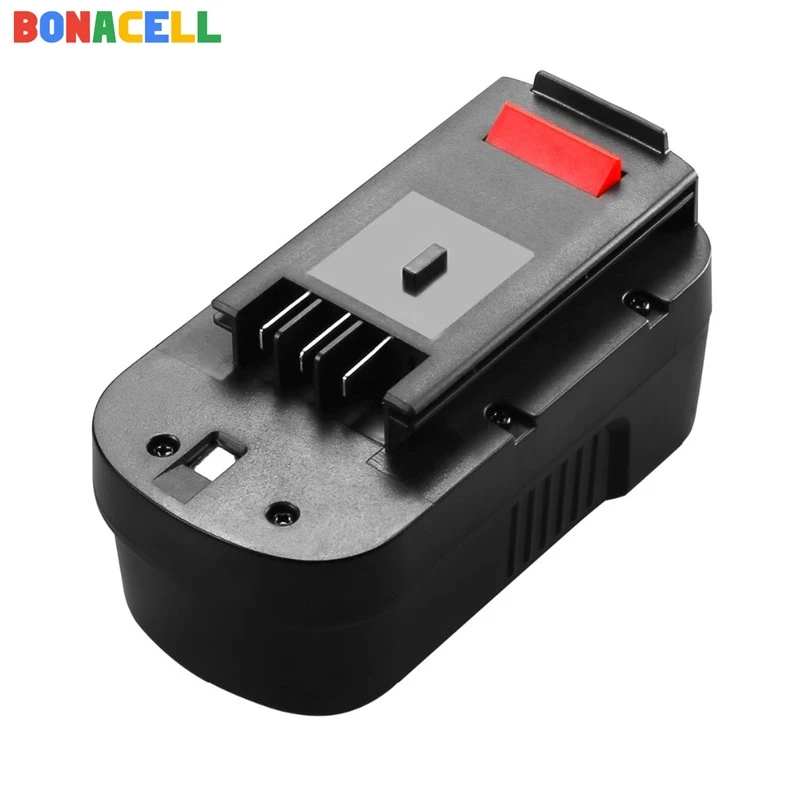 Ceny Bonacell 3500mAh 18V NI MH HPB18 akumulator do dotyczące swojej BLACK DECKER A18 A1718 A18NH HPB18 HPB18 OPE FS1800CS FS1800D FS180