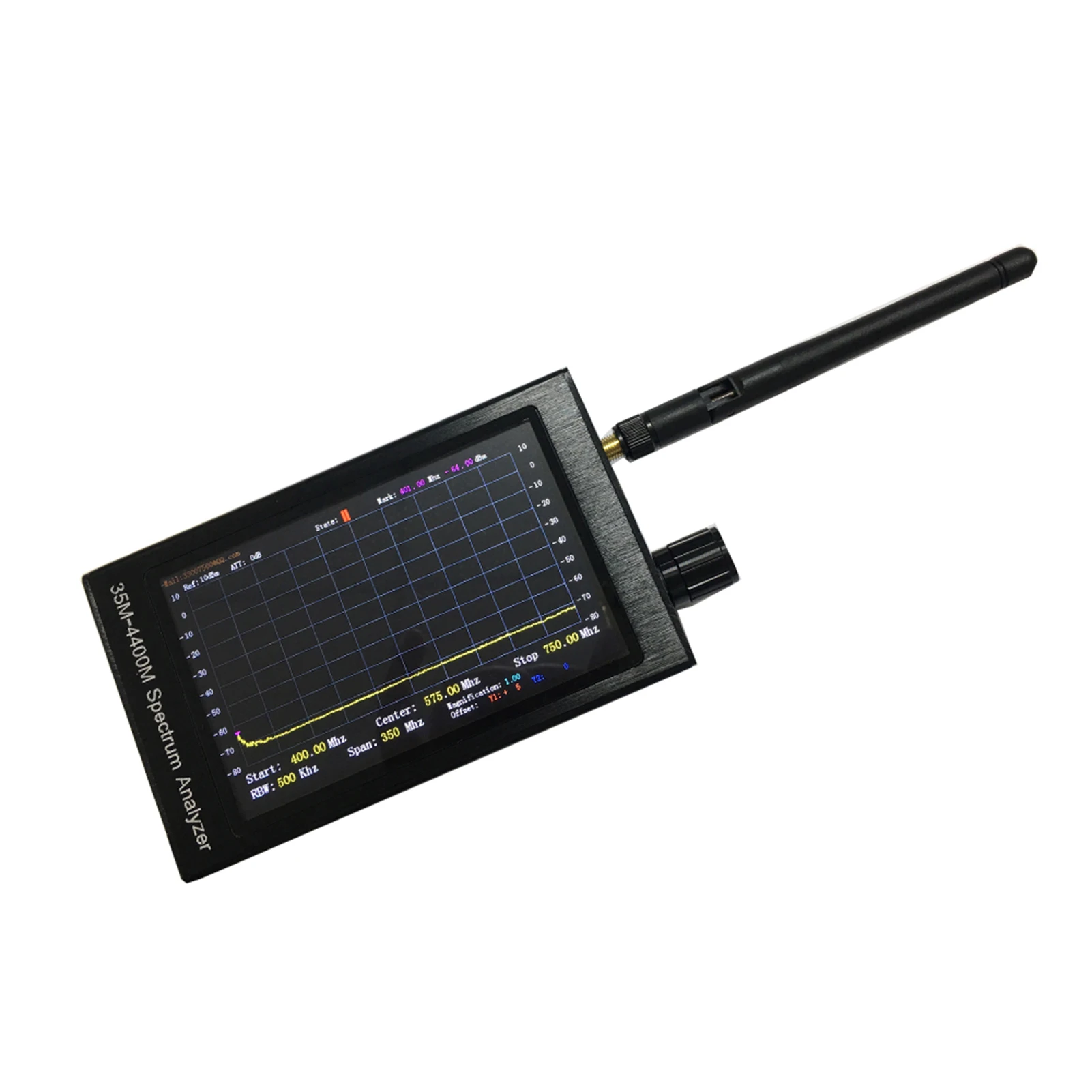 frequência tester NanoVNA-H4 vna hf vhf uhf uv, 10khz-500ghz