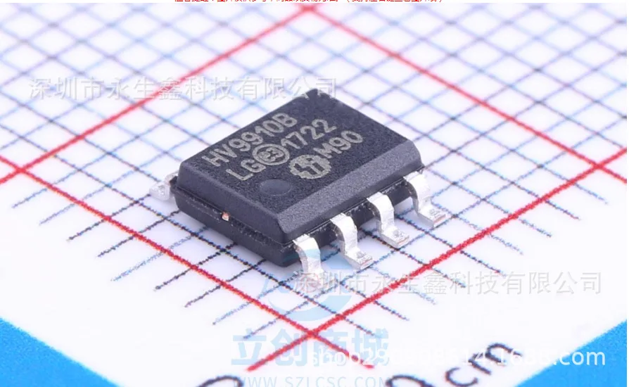 LEDic HV9910B 9910B лапками углублением SOP-8 HV9910BLG-G