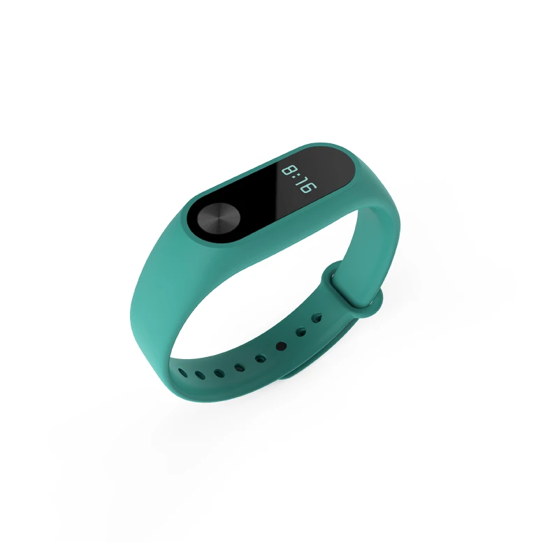 green Силиконовый браслет на запястье для Mi band 2 Ремешок Браслет Mi band 2 спортивные наручные часы Смарт-браслет Сменный ремень - Цвет ремешка: green