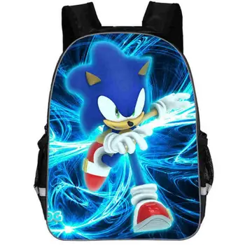 

Teenager Super Mario Sonic Cartoon Backpack Boy Cartoon School Bags Hot Primary Backpack School Bags for Boys and Girl Mochila