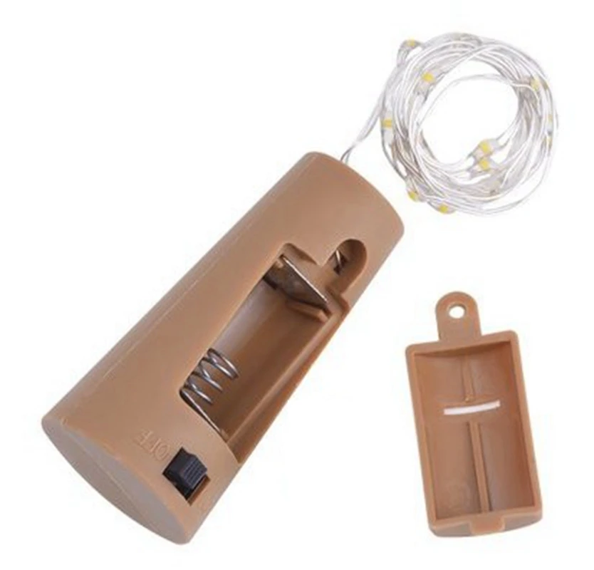 Яркая светодиодная гирлянда в виде бутылки вина 10 шт. 2 м 20 светодиодов|led lights for