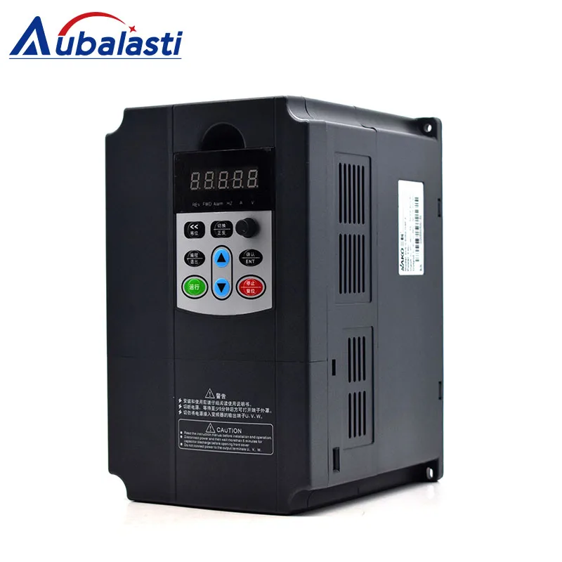 Aubalasti шпиндель с воздушным охлаждением 4,5 кВт 380V 9.5A+ инвертор 3 фазы 380V 5.5KW ток 9A для станка с ЧПУ