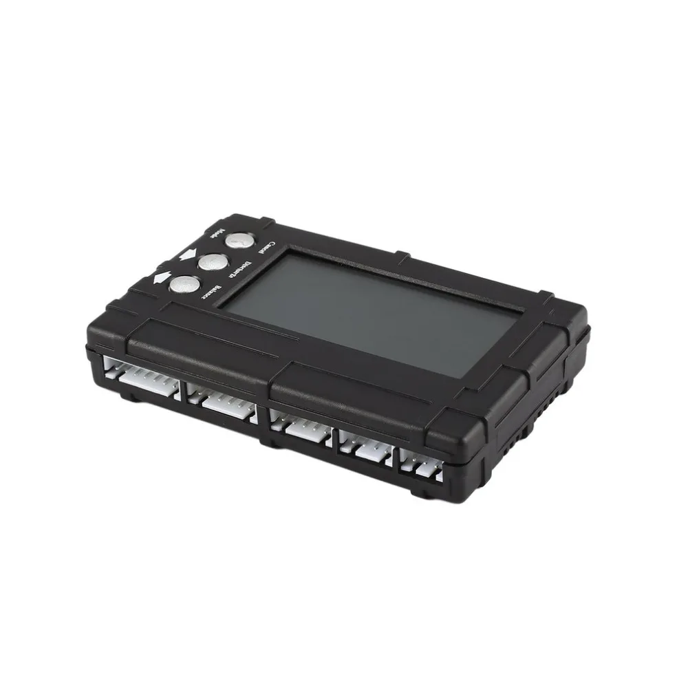 3в1 балансировочный аккумулятор LiPo/LiFe 2-6s балансировочный разрядник измеритель напряжения тестер ЖК-экран регистрация JST разъем для радиоуправляемой модели