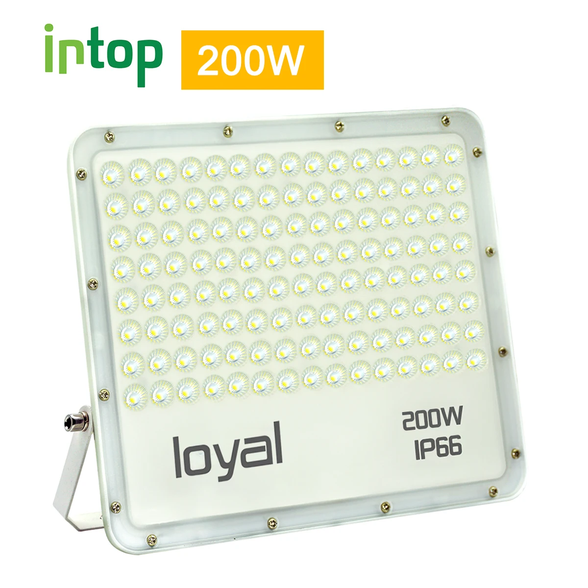 200W Потока СИД светильник 10W 30W 50W 100W 150W 200W300W 400W прожектор светильник светодиодный светильник на открытом воздухе Водонепроницаемый IP66 Светодиодный отражатель на строительной площадке - Emitting Color: 200W