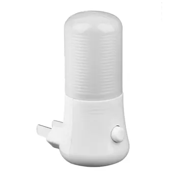 

LED Night Light Wall Plug-in Bright Light White Saving Energy AC Powered 220V 50Hz With Energy Saving Design 2018 Brand New