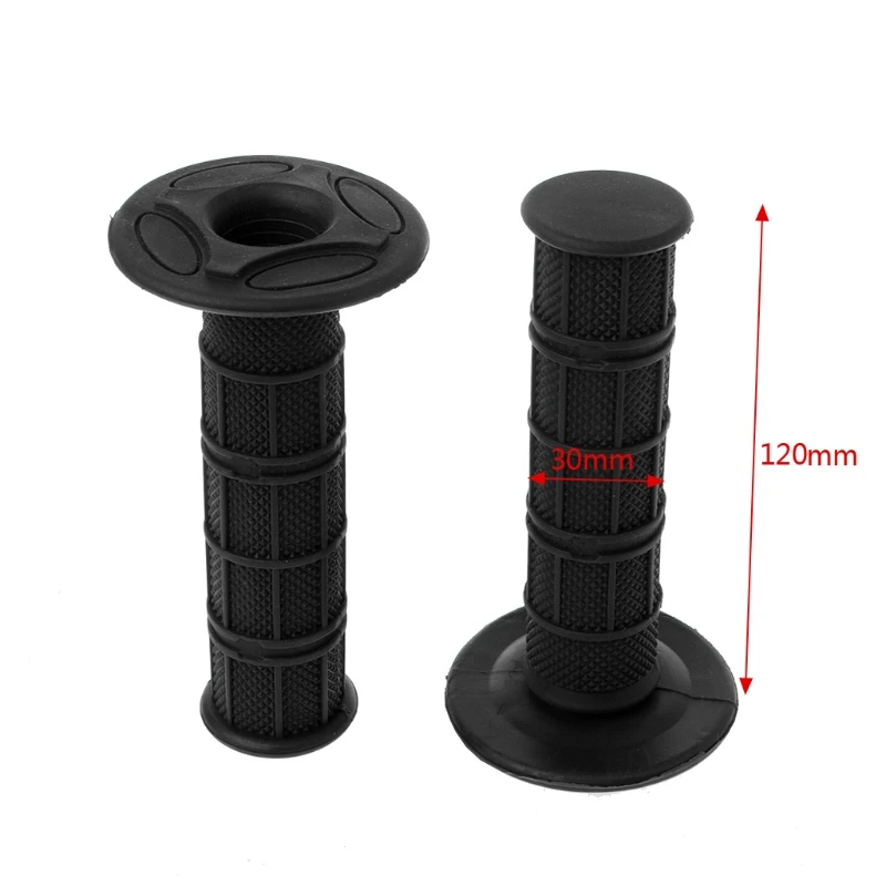 1 Pair 7/8inch Universal Motorcycle Hand Pro Grips Dirt Bike Motocross