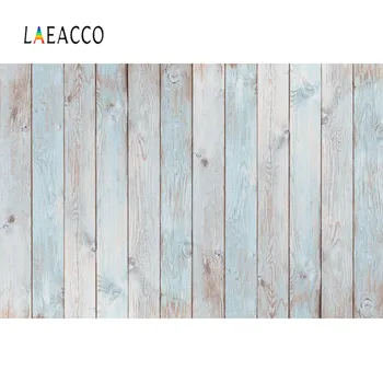 

Laeacco Vinyl Backdrop For Photography Colorful Wooden Board Planks Texture Seamless Pattern Photography Background Photo Studio
