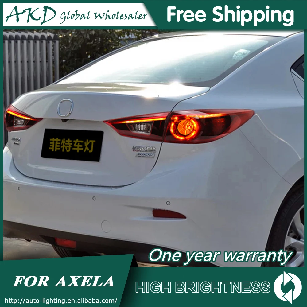 Задний фонарь для автомобиля- Mazda 3 Axela светодиодная сигнальная лампа Противотуманные фары DRL дневные ходовые огни тюнинг автомобильные аксессуары