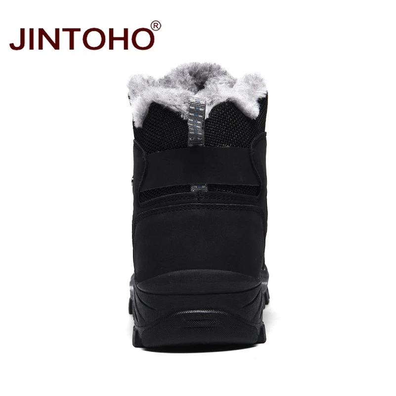 Бренд JINTOHO, походная обувь, мужские зимние походные ботинки, обувь для альпинизма, уличная спортивная обувь, зимние ботинки, обувь