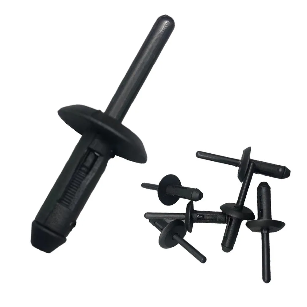 50 Pcs Universal Car Fastener Wheel Arch Decorative Plastic Rivet Clip SO1 For Repair Tools Accessories pop rivets