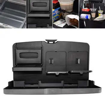 

Car Drink Tray Holder Cup Holder Tray Car Holder Universal Foldable Car Seat Back Laptop Desk Cup Drink Holder Auto Table Tray