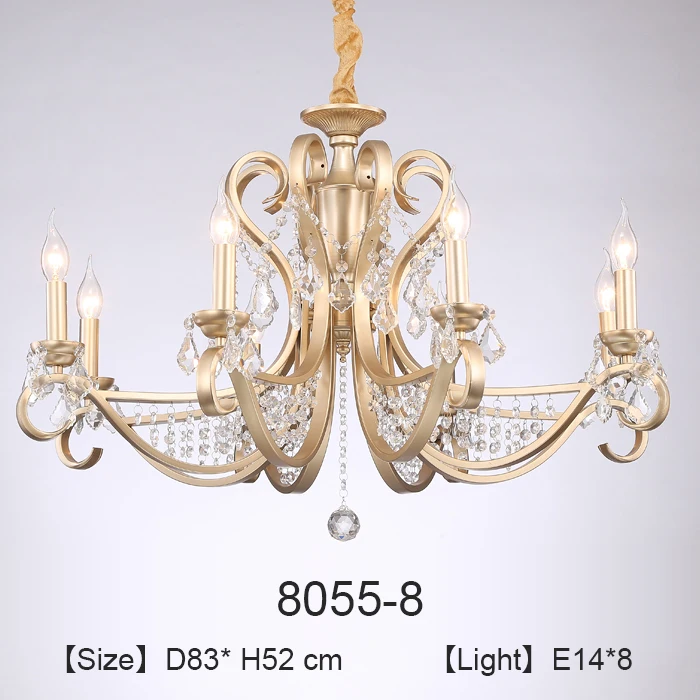 8lights Скандинавский светодиодный светильник, люстры, хрустальная лампа для кухни, детской спальни, обеденного стола, для учебы, подвесной светильник, лофт, люстра, лампка - Цвет абажура: 8lights