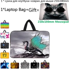 Хит, Мужская Портативная сумка для ноутбука и нетбука, 210x180 мм, неопреновый чехол для мыши, 14 13 12 15 17 10 13,3 17,3 15,6, чехол для ноутбука