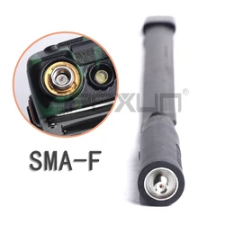 Flexible Radio Tactical Antenna Foldable SMA-F Female VHF UHF 144 440 Mhz Baofeng UV 82 5R UV5R BF-888S AR F8 152 Walkie Talkie