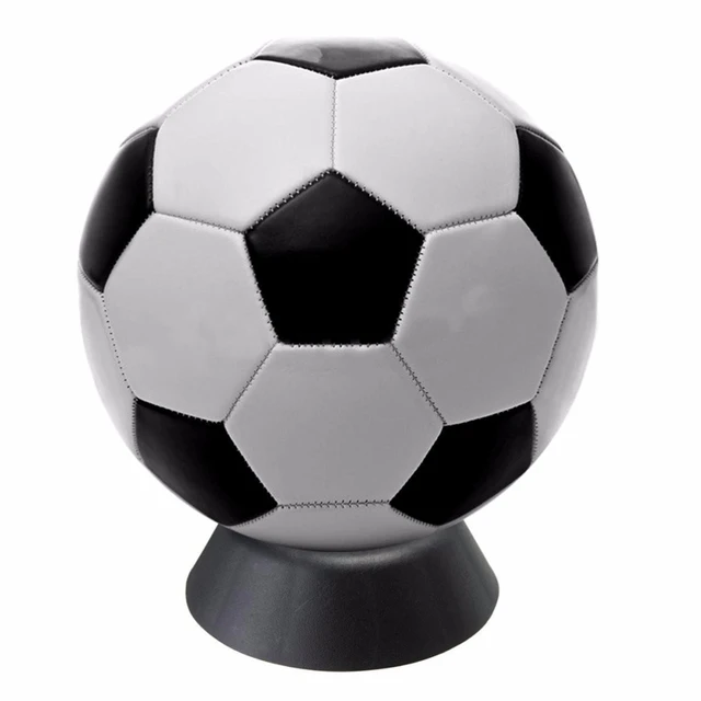 Ballon de football promotionnel or 30 panneaux - impression personnalisée  (noir / violet, PU/PVC, 3 couches, 330g) comme objets pub Sur